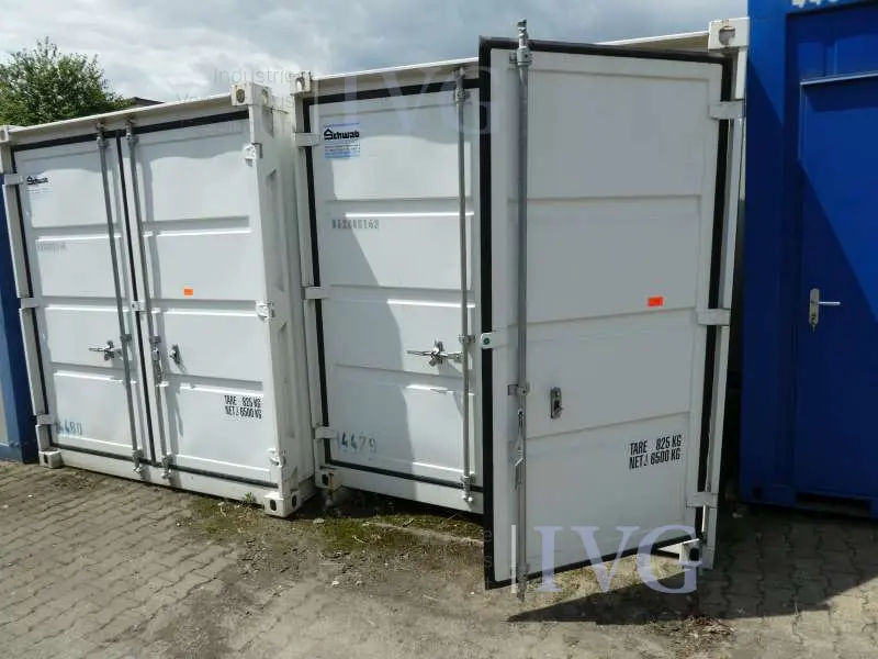 10' Materialcontainer (weiß)